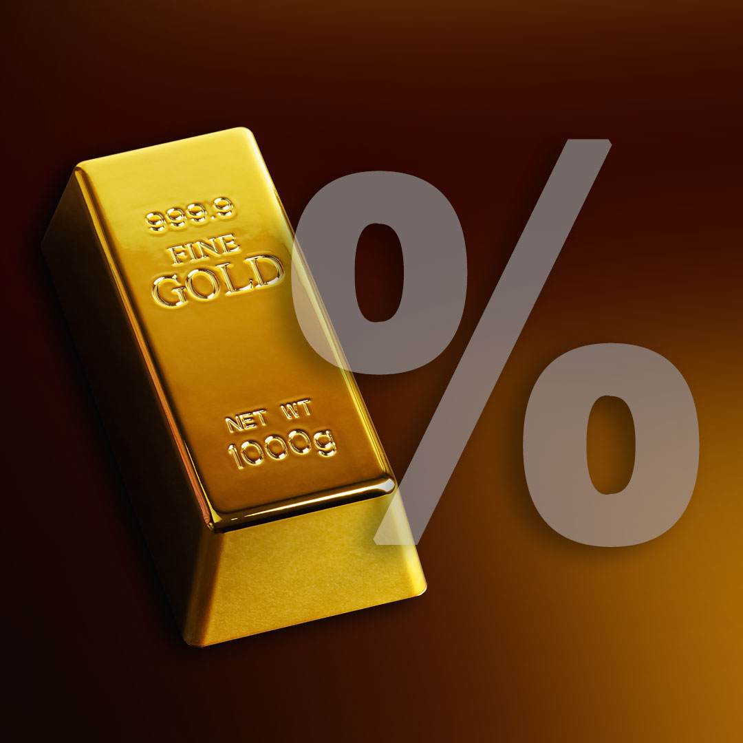 Gold mit Rabatt