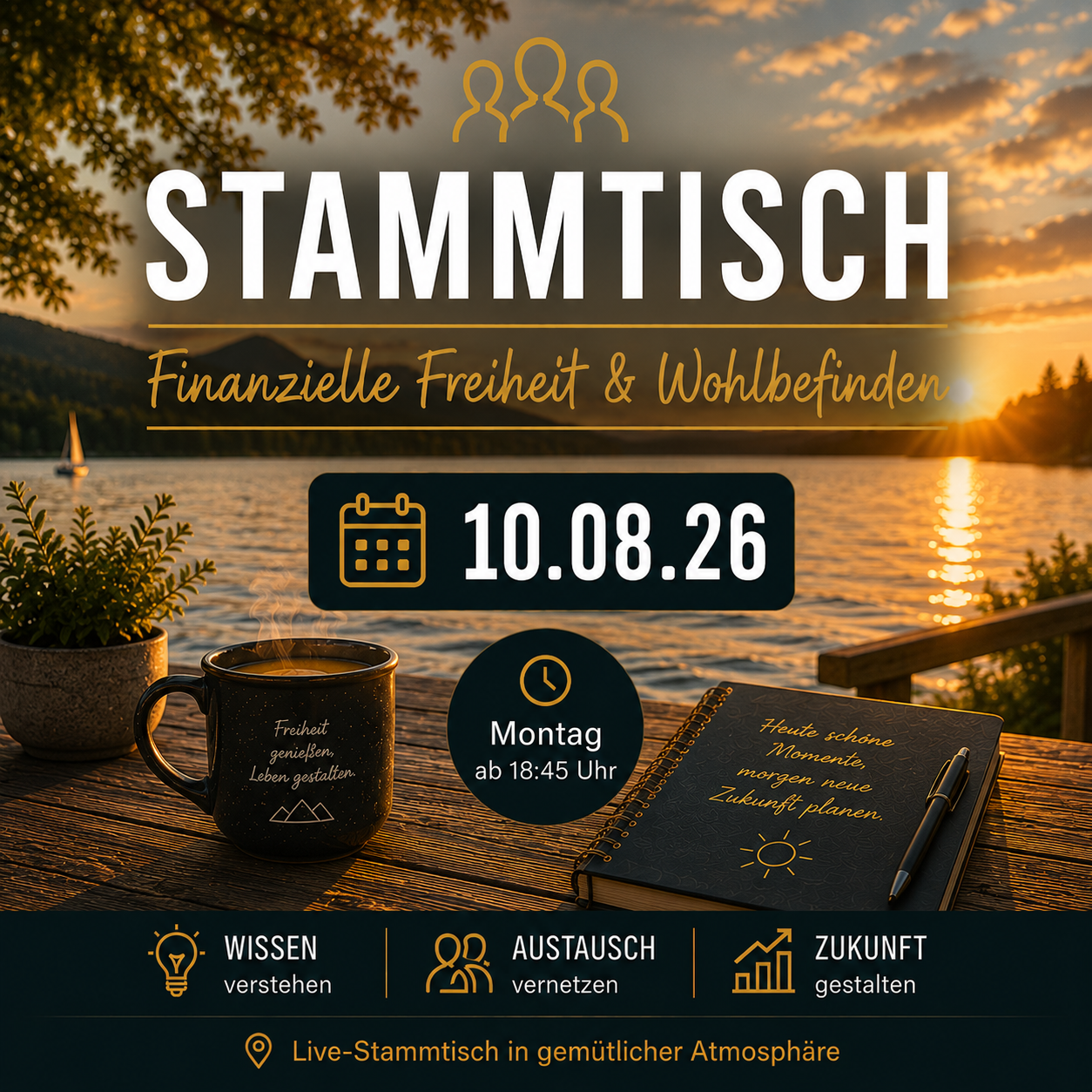 Stammtisch: Aktuelle News für deine finanzielle Freiheit