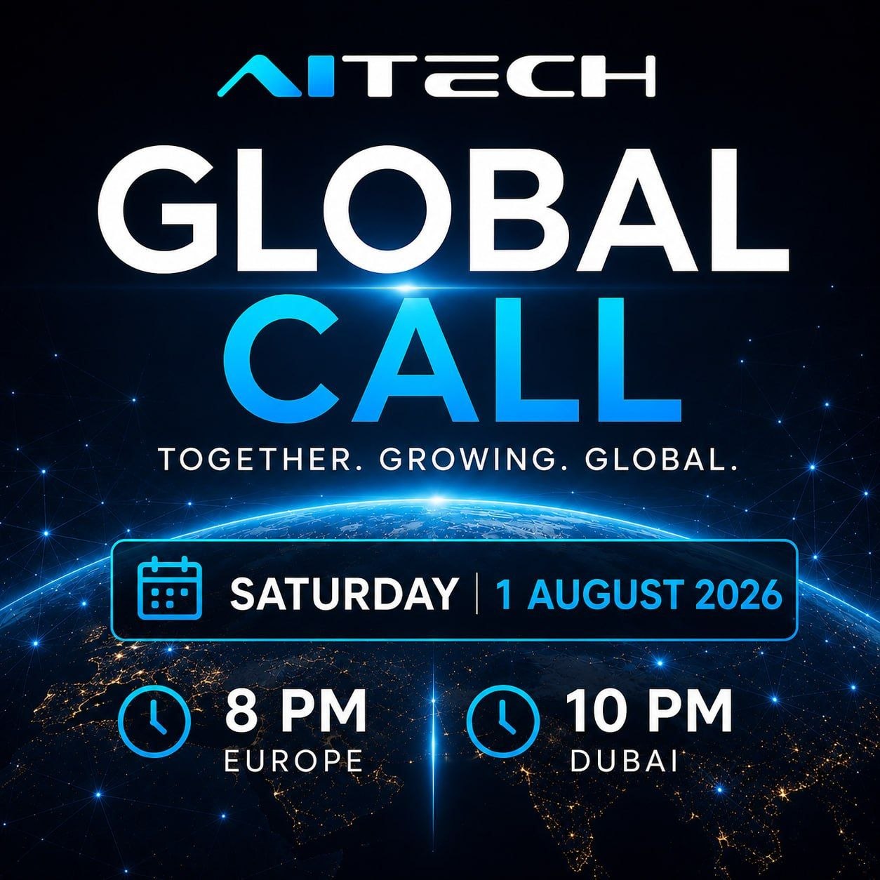Global Call über News von TAG-Markets