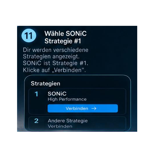 CopyX –> SONiCSchritt 11